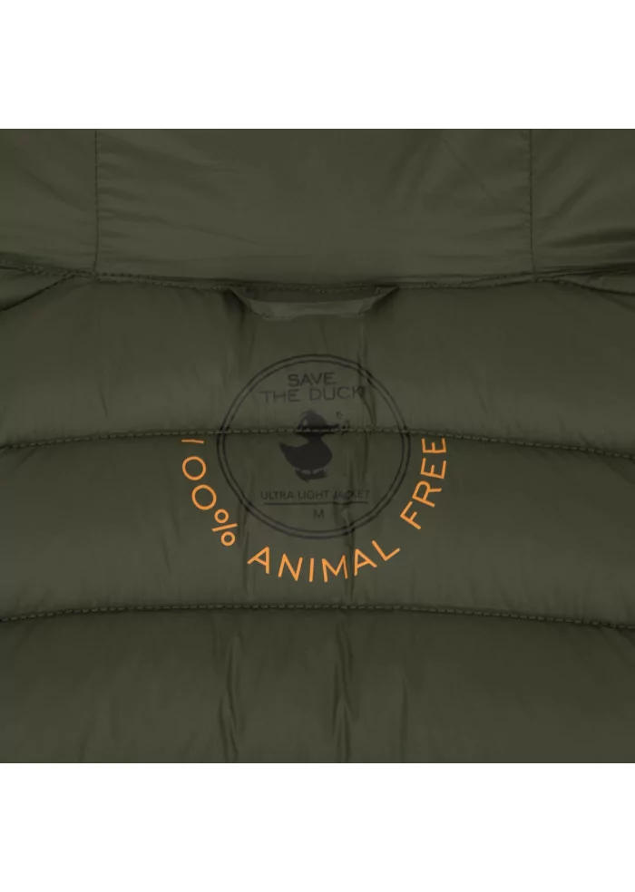 SAVE THE DUCK | PIUMINO MITO17 JUNCUS VERDE MILITARE Offerta esclusiva