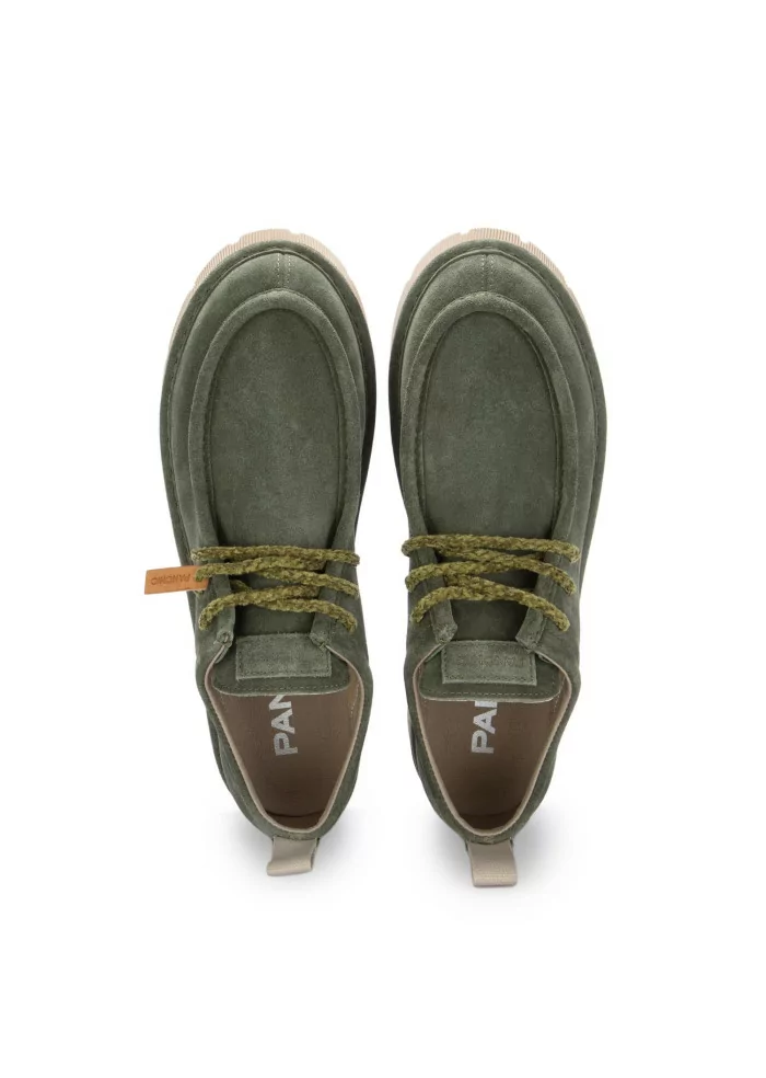 PANCHIC | SCARPE BASSE CAMOSCIO VERDE SCURO Lightning offer