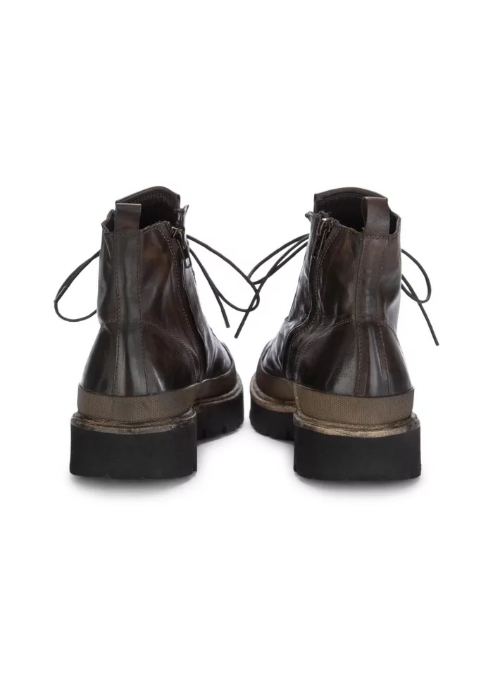 PAWELK'S | SCARPONCINI CRUST PELLE MARRONE SCURO Liquidazione