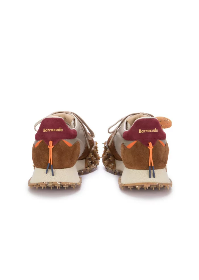 BARRACUDA | SNEAKERS CAMOSCIO NYLON MARRONE TORTORA Enormi risparmi