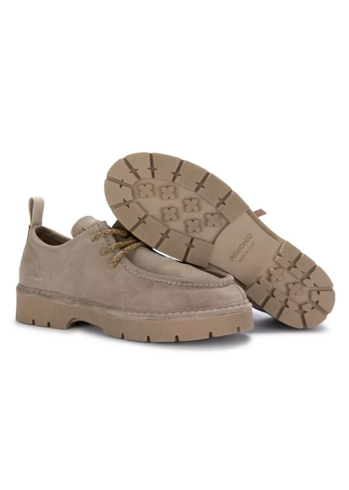 PANCHIC | SCARPE BASSE CAMOSCIO GRIGIO TORTORA Ritorno libero