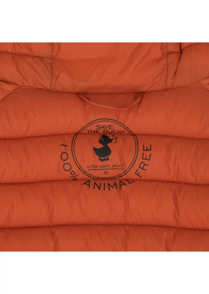 SAVE THE DUCK | PIUMINO GIGA01 DONALD ARANCIONE Latest stili