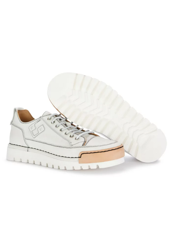 BNG REAL SHOES | SNEAKERS LA VINTAGE PELLE BIANCO Ultimo giorno