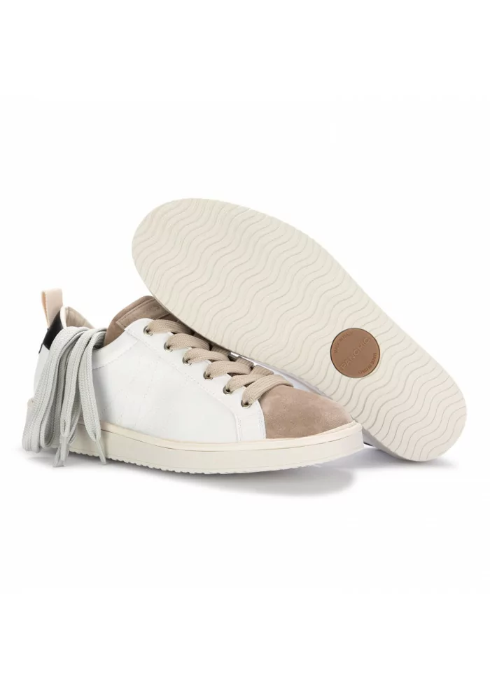 PANCHIC | SNEAKERS ECO-PELLE BIANCO BEIGE 50% di sconto con spedizione gratuita