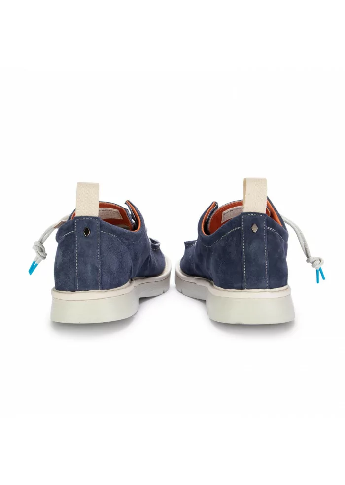 PANCHIC | SCARPE ALLACCIATE CAMOSCIO BLU Trasporto libero internazionale