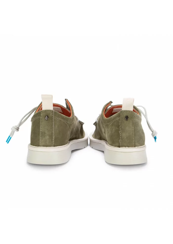 PANCHIC | SCARPE ALLACCIATE CAMOSCIO VERDE SALVIA Officina