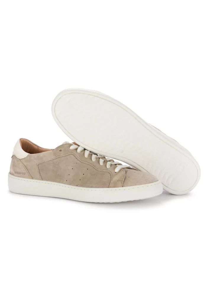 MANOVIA 52 | SNEAKERS WATER PELLE SCAMOSCIATA BEIGE Duty-free