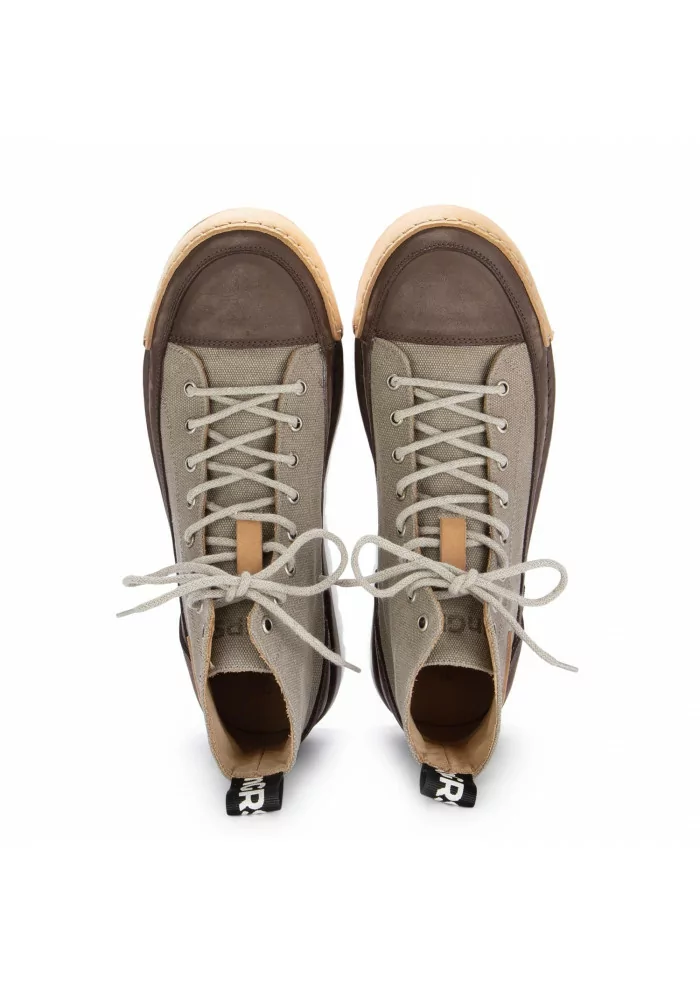 BNG REAL SHOES | SNEAKERS LA MOKA CANVAS HIGH MARRONE CACHI Promozione