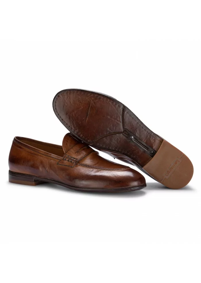 LEMARGO | MOCASSINI MARRONE RANCH COGNAC Pezzi Unici