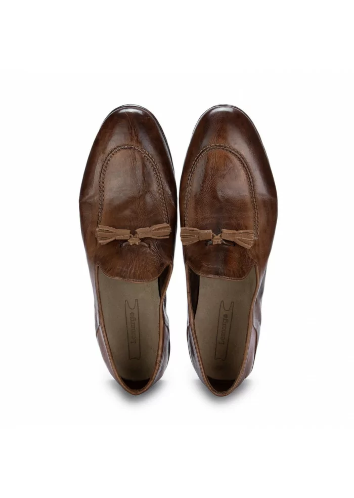 LEMARGO | MOCASSINI SKIPPER MARRONE SUGHERO Qualità Garantita