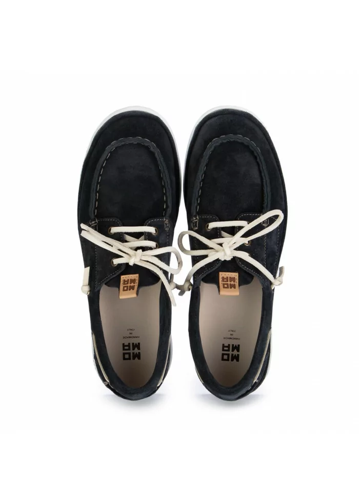 MOMA | SCARPE BASSE YACHT SCAMOSCIATO BLU NAVY Fino Al -60%