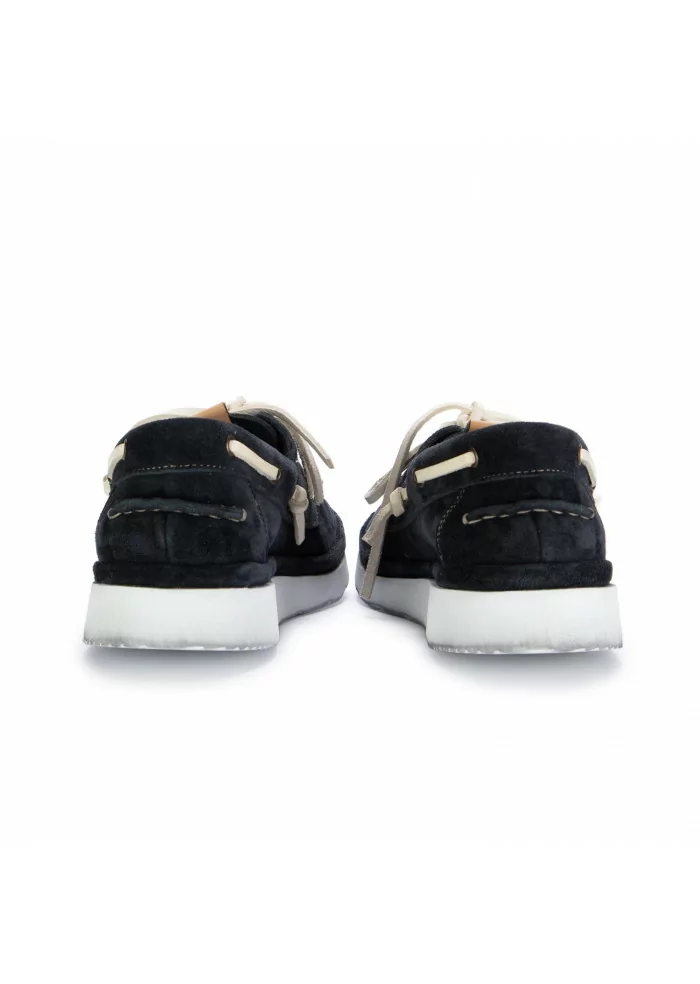 MOMA | SCARPE BASSE YACHT SCAMOSCIATO BLU NAVY Fino Al -60%