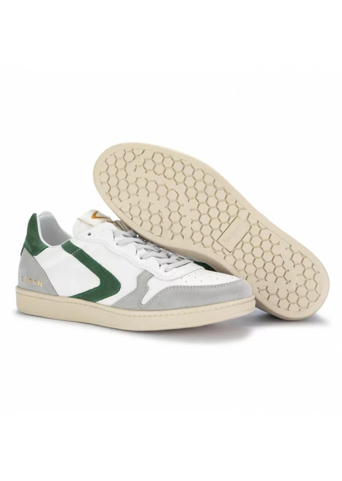 VALSPORT 1920 | SNEAKERS SUPER SUEDE 01 BIANCO GRIGIO VERDE Affare Del Giorno