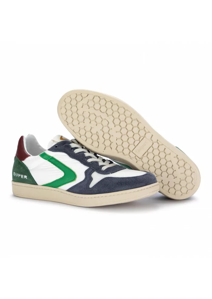 VALSPORT 1920 | SNEAKERS SUPER NYLON MESH BIANCO BLU VERDE Prezzo Ridotto