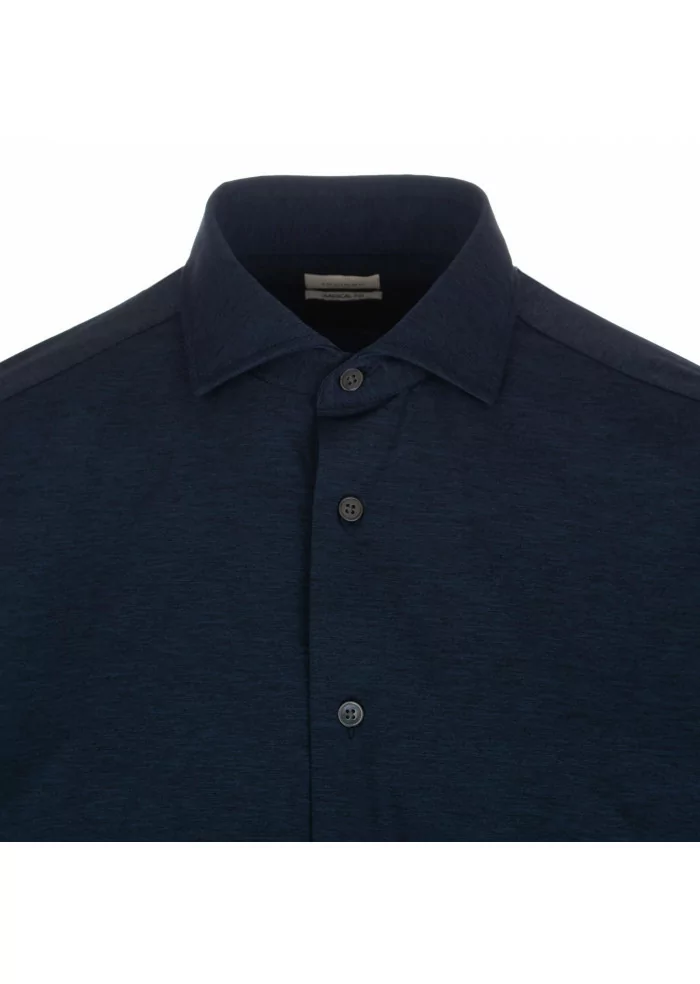 TRAIANO | CAMICIA ROSSINI RADICAL FIT BLU Novità