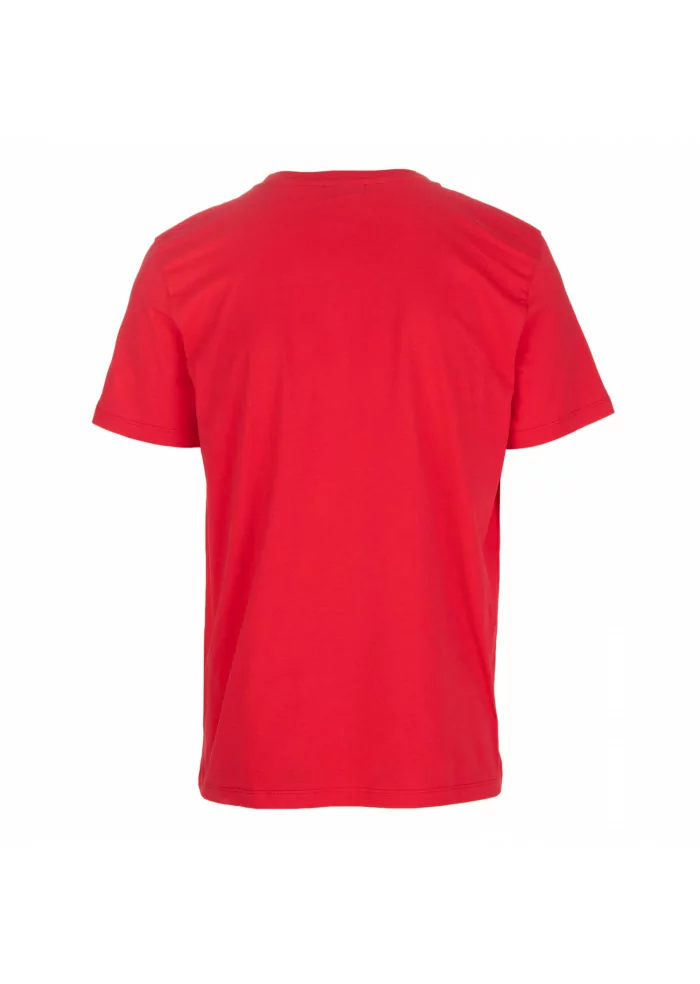 DONDUP | T-SHIRT REGULAR LOGO ROSSO Offerta