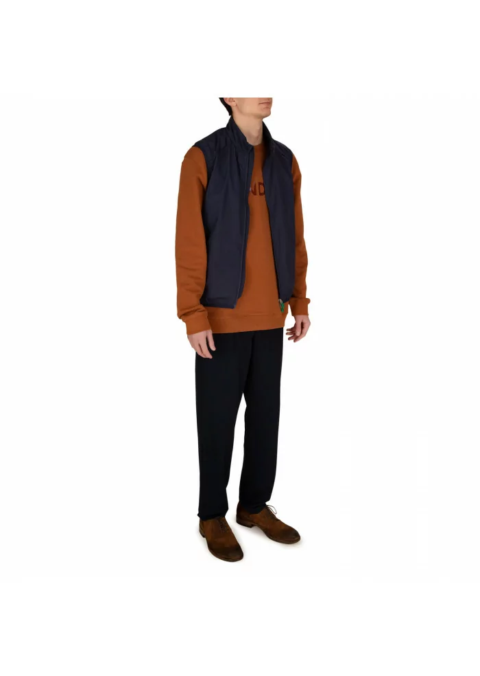 DONDUP | FELPA REGULAR LOGO MARRONE Outlet