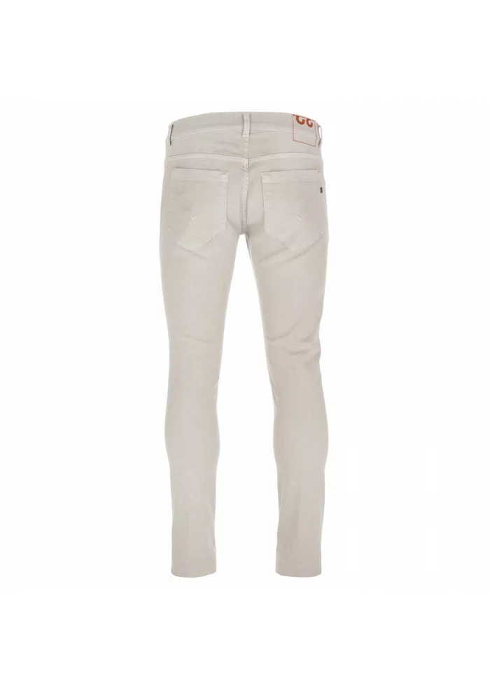 DONDUP | JEANS GEORGE SKINNY STRETCH BEIGE Vendita Calda