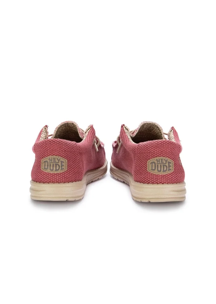 HEY DUDE | SCARPE BASSE WALLY BRAIDED ROSSO Saldi Di Fabbrica