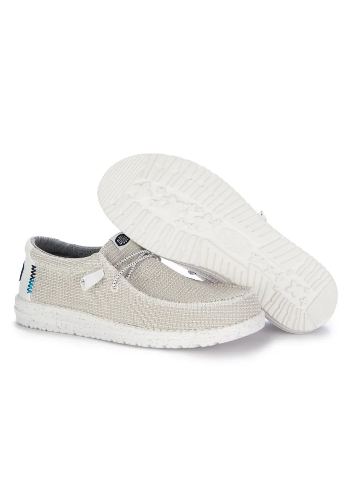 HEY DUDE | SCARPE BASSE WALLY SPORT MESH BIANCO I Più Venduti