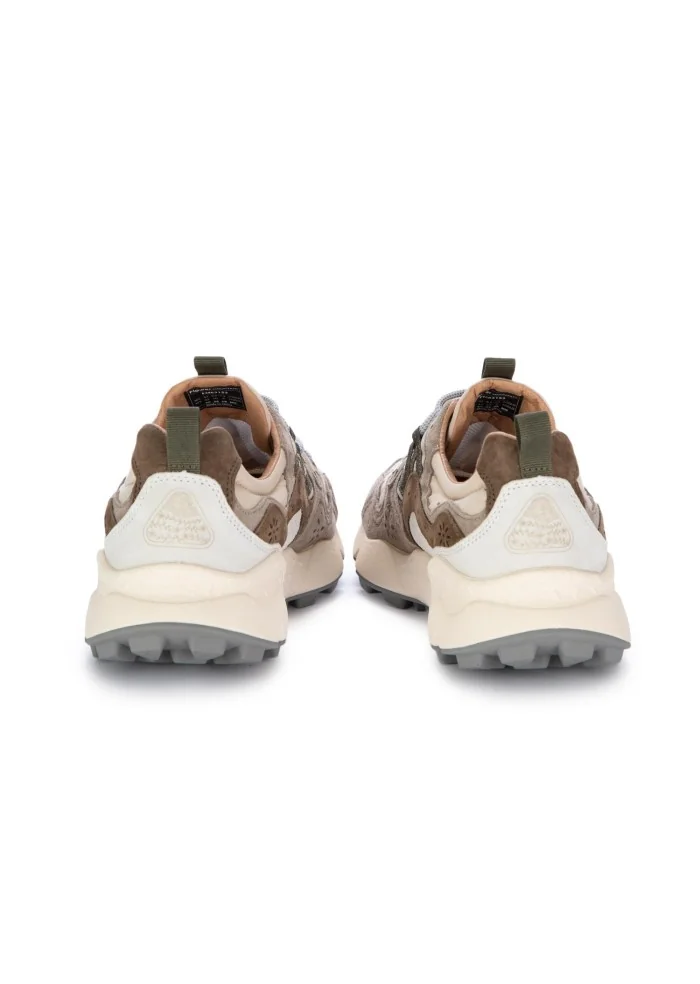 FLOWER MOUNTAIN | SNEAKERS YAMANO 3 BEIGE MARRONE Vendite Flash