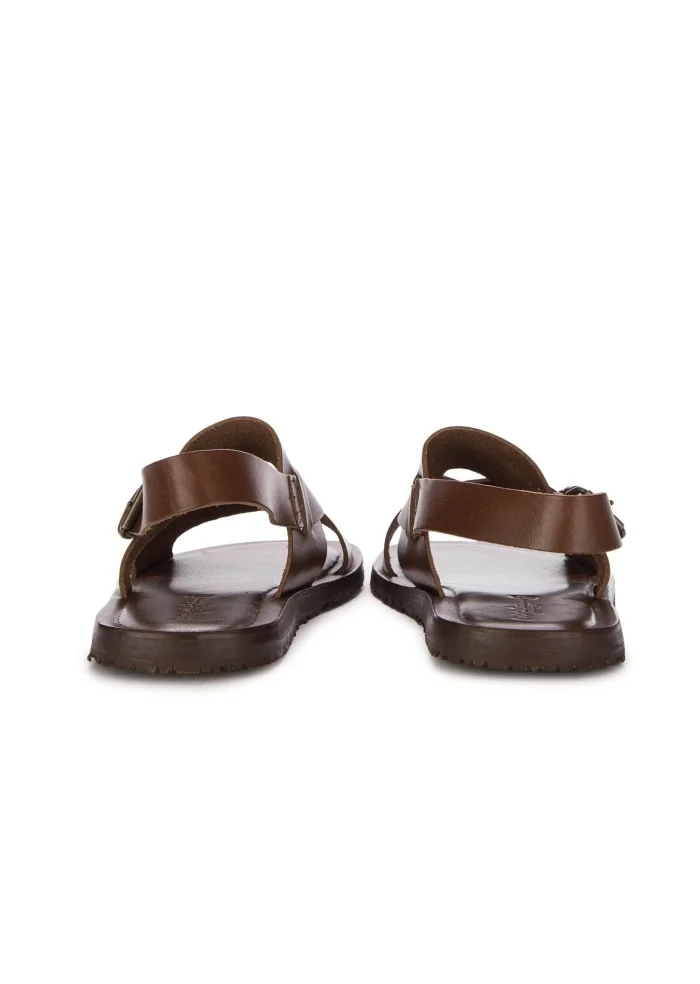 CUOIERIA TOSCANA | SANDALI INCROCIATI MARRONE Black Friday