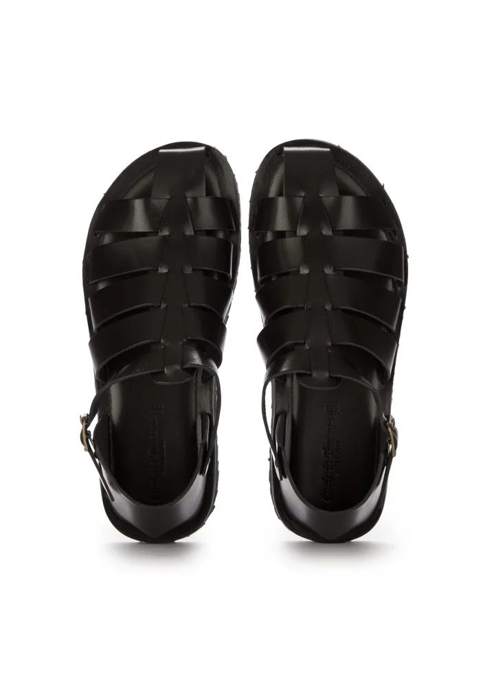 CUOIERIA TOSCANA | SANDALI RAGNETTO DIVE NERO Cyber Monday
