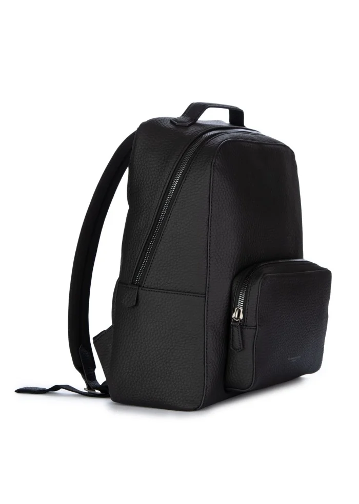 GIANNI CHIARINI | ZAINO PELLE MARTELLATA NERO Offerta per la Festa della Mamma