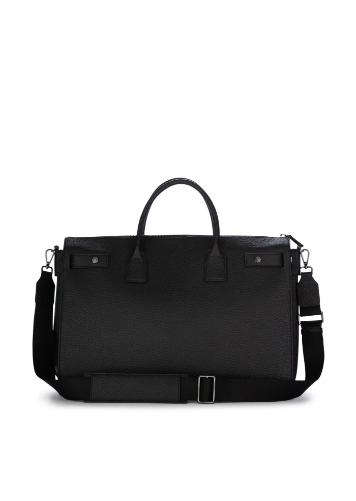 GIANNI CHIARINI | BORSA A MANO CON TRACOLLA NERO Offerta Giorno del Papà