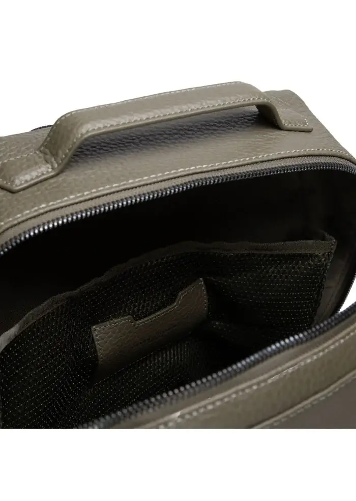 GIANNI CHIARINI | ZAINO PELLE MARTELLATA VERDE MILITARE Offerta San Valentino