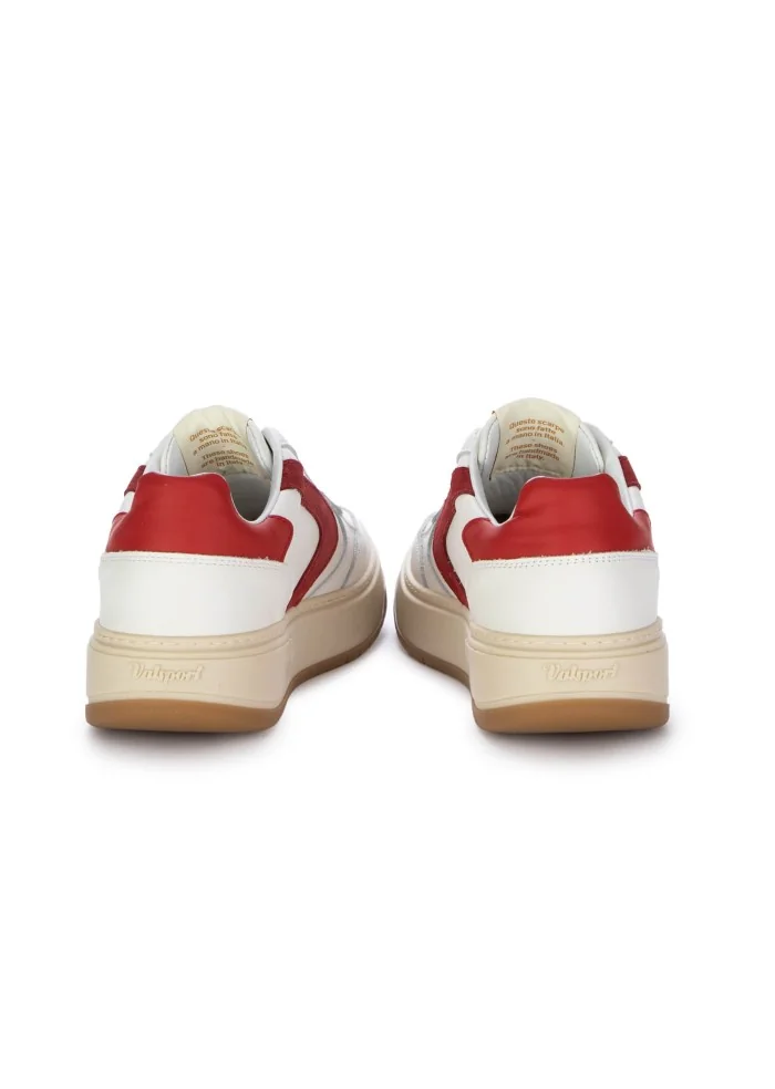 VALSPORT | SNEAKERS HYPE CLASSIC NAPPA BIANCO ROSSO Smaltimento dello stoccaggio