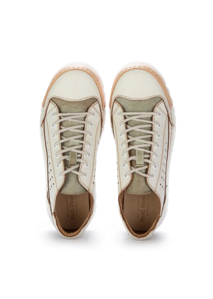 BNG REAL SHOES | SNEAKERS L'HAWAIANA BIANCO SALVIA Offerte esclusive