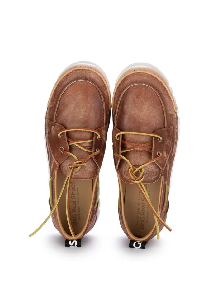 BNG REAL SHOES | SCARPE BASSE LA NAUTICA MARRONE Grandi sconti