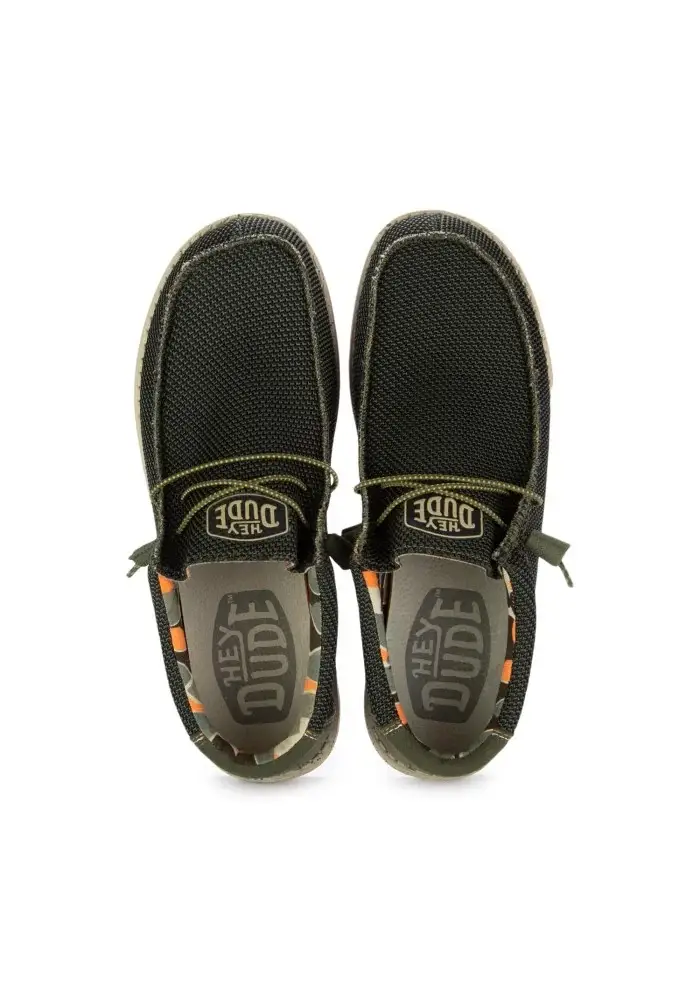 HEY DUDE | SCARPE BASSE WALLY SOX STITCH VERDE Offerte giornaliere