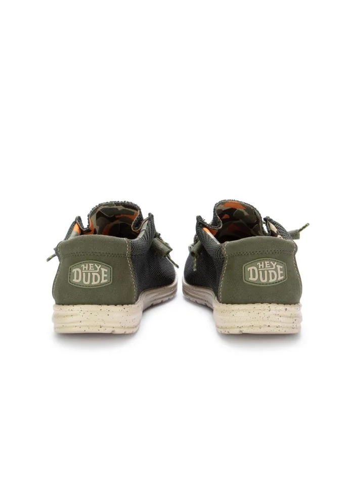 HEY DUDE | SCARPE BASSE WALLY SOX STITCH VERDE Offerte giornaliere