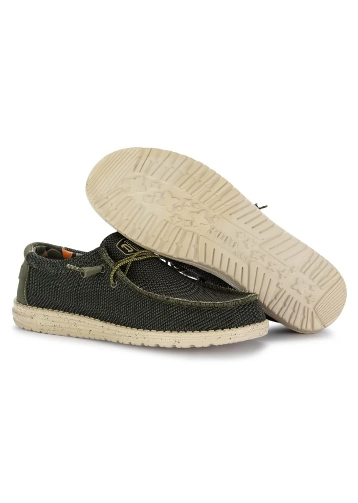 HEY DUDE | SCARPE BASSE WALLY SOX STITCH VERDE Offerte giornaliere