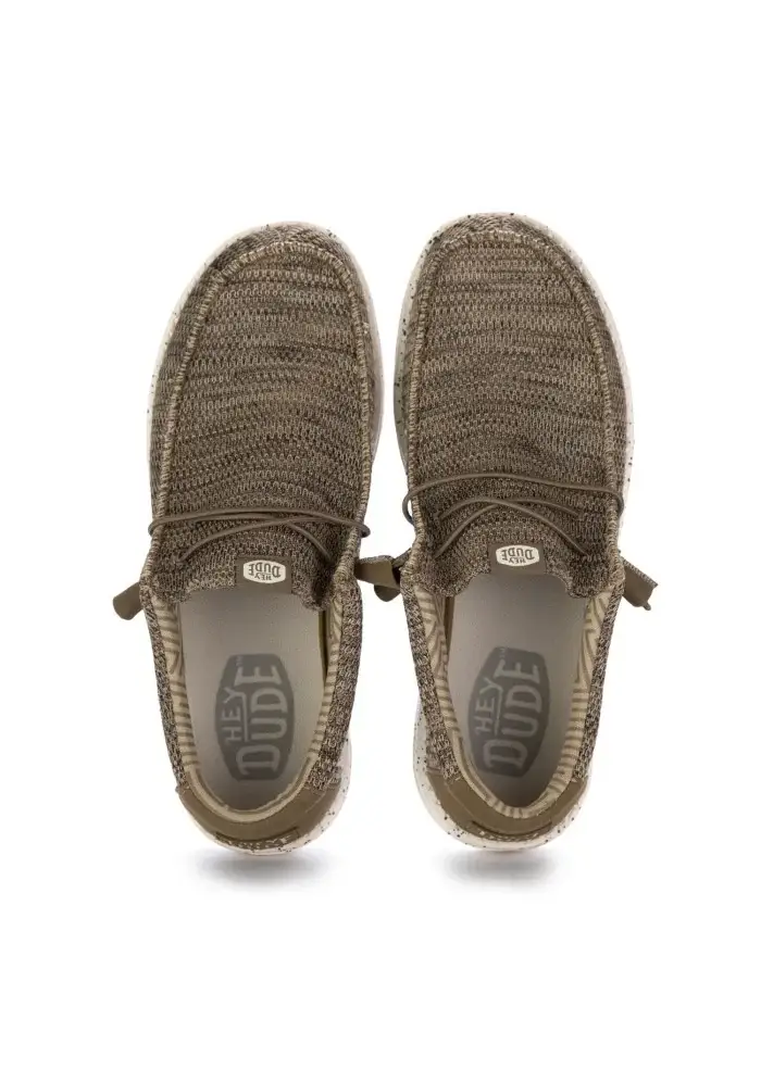 HEY DUDE | SCARPE BASSE WALLY SOX MARRONE Offerte speciali