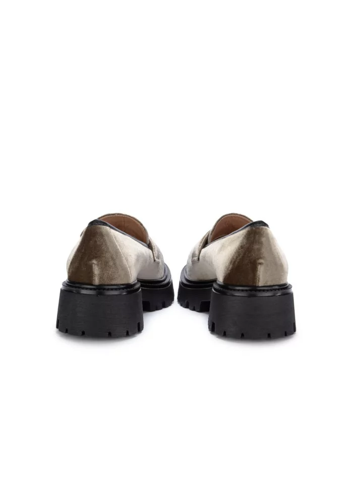 IL BORGO FIRENZE | MOCASSINI CHUNKY VELLUTO MARRONE Ritorno libero