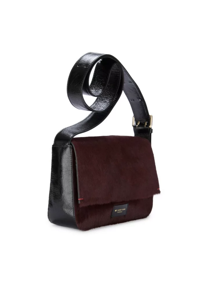 MY BEST BAG | BORSA TRACOLLA SIRMA CAVALLINO BORDEAUX ACQUISTA ORA