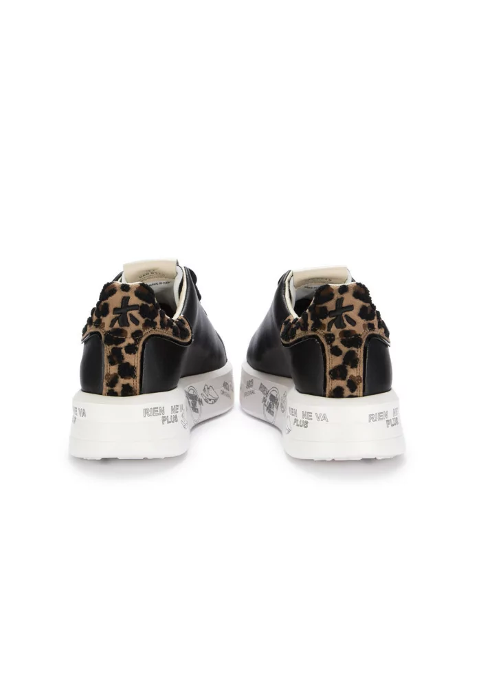 PREMIATA | SNEAKERS BELLE PELLE NERO MACULATO Officina