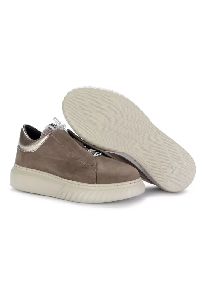 ANDIA FORA | SNEAKERS LIBI PY PELLE NABUK GRIGIO SMOG In vendita