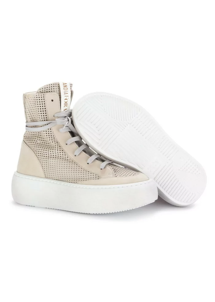 ANDIA FORA | STIVALI EILON SQ PELLE BEIGE 2025