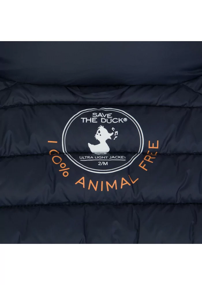 SAVE THE DUCK | GILET GIGA01 CHARLOTTE BLU Promozione