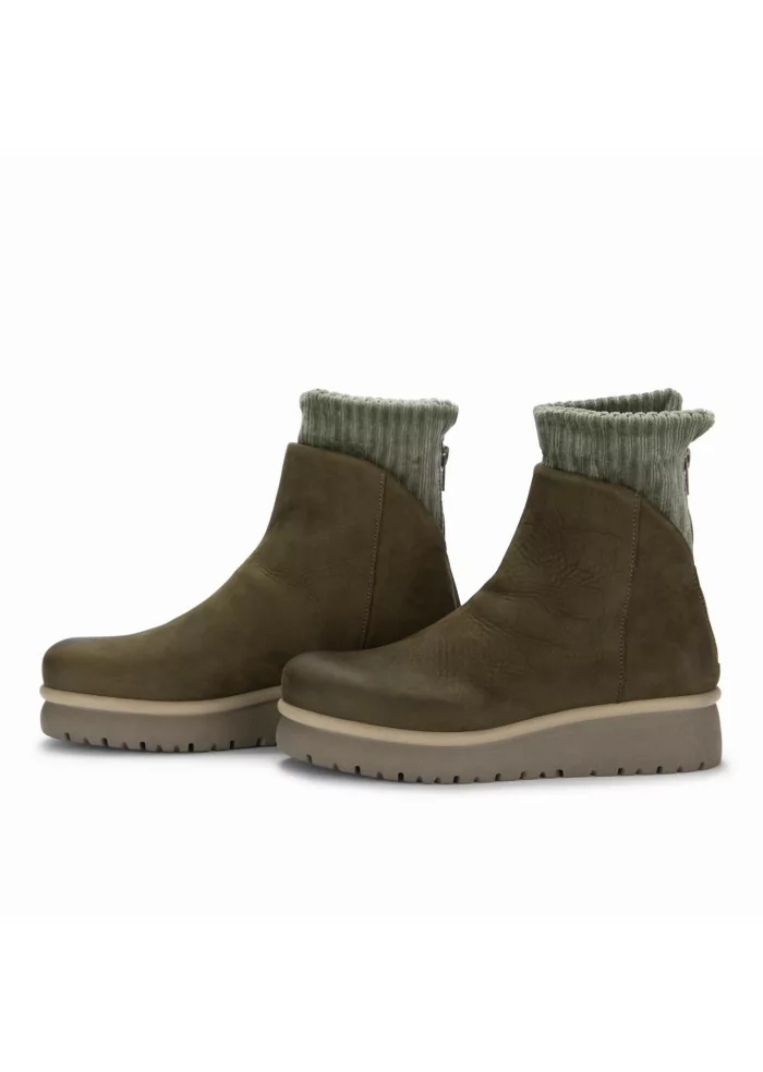 PATRIZIA BONFANTI | TRONCHETTI YAYA PELLE VERDE MILITARE Negozi Online