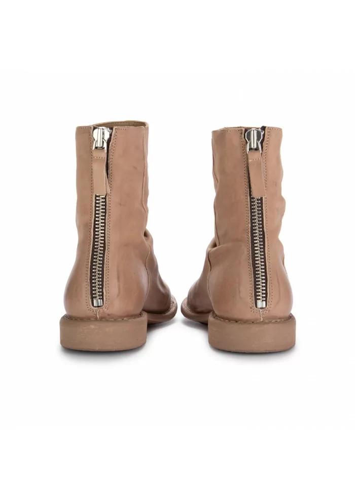 MOMA | STIVALI TRONCHETTO BANDOLERO MARRONE TAUPE Promozione Limitata