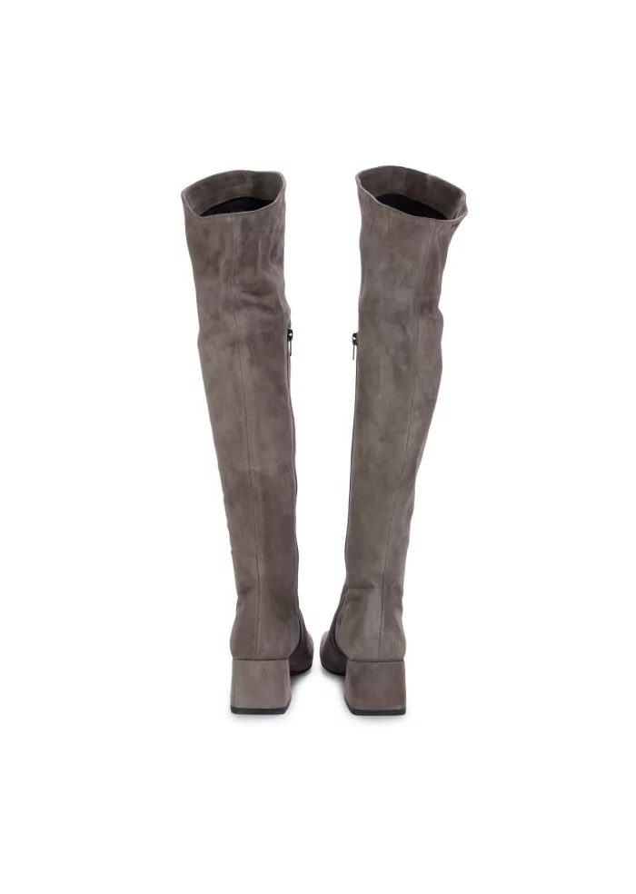 MA+DE 94 | STIVALI ALTI CAMOSCIO TAUPE Fino Al -60%