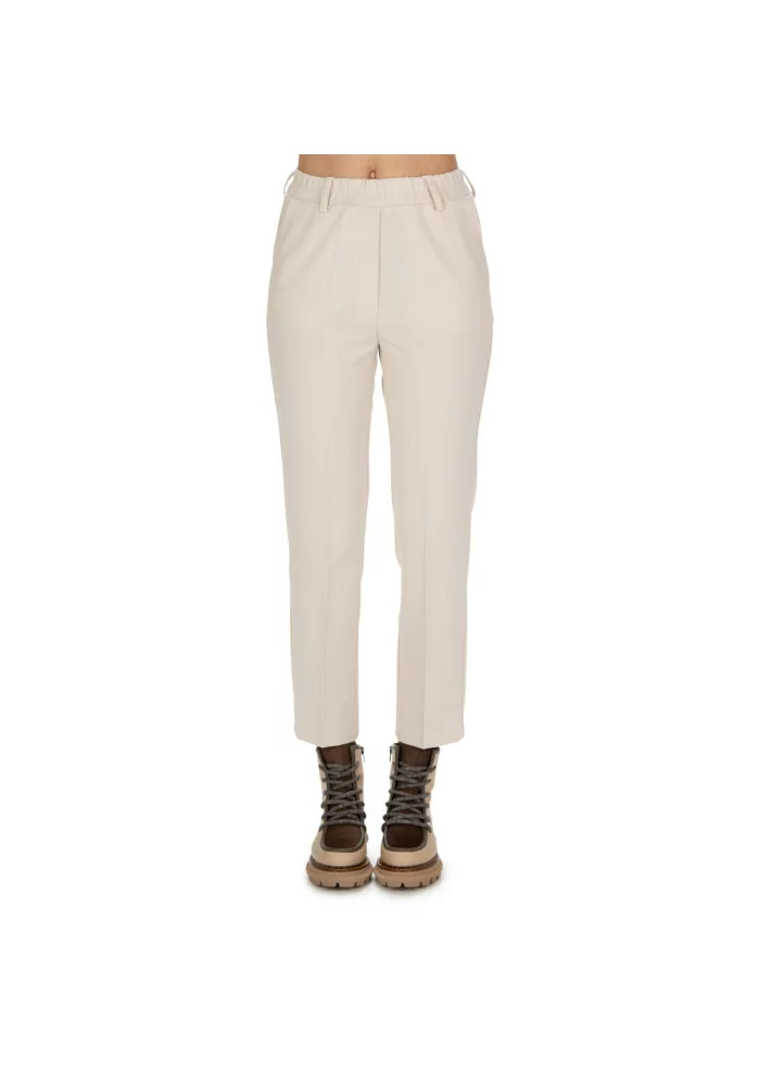 KARTIKA | PANTALONI JOGGING BIANCO PANNA Offerta