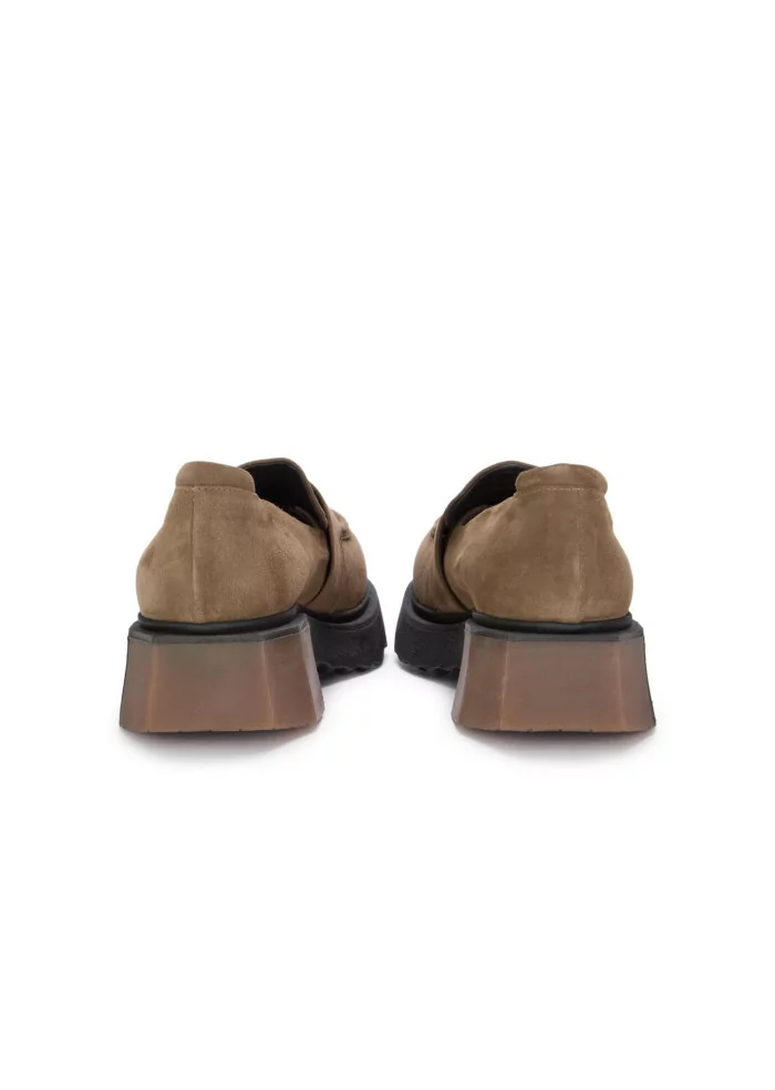 VICOLO 8 | MOCASSINI CHUNKY CAMOSCIO MARRONE Outlet