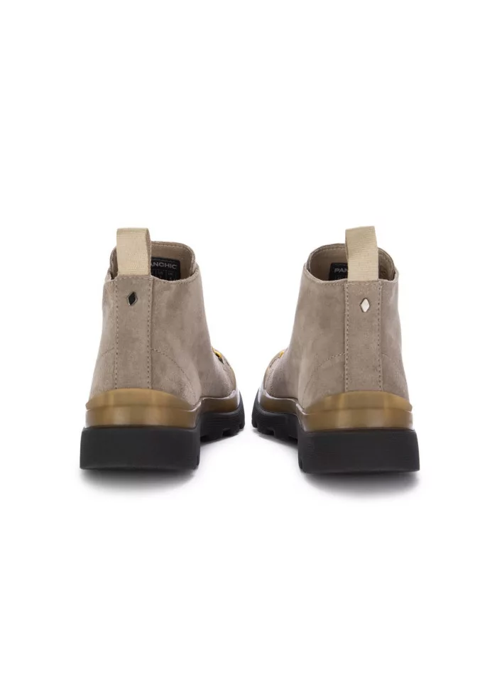PANCHIC | STIVALETTI ALLACCIATI CAMOSCIO GRIGIO CHIARO In Vendita