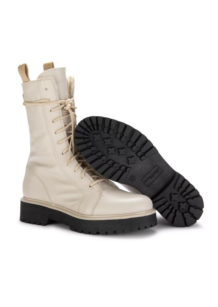 PATRIZIA BONFANTI | STIVALETTI SCORPIO FUR BIANCO PANNA Negozio